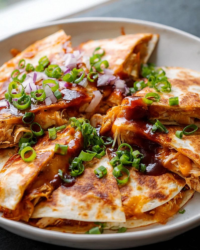 BBQ Chicken Quesadillas – Schritt 1