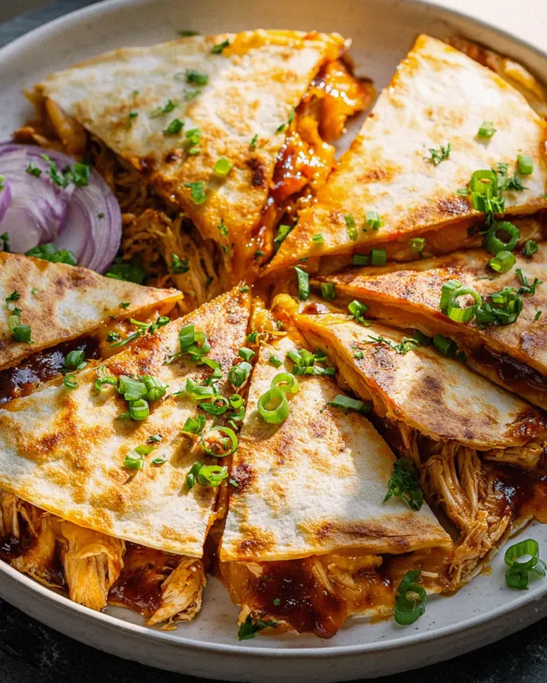 BBQ Chicken Quesadillas – Schritt 2