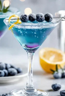Blueberry Snow Martini: Dein ultimatives alkoholfreies Wintergetränk