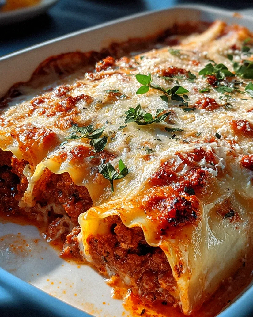 Cannelloni mit Hackfleisch