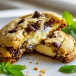 Cheesecake-gefüllte Chocolate Chip Cookies: Purer Genuss