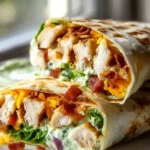 Chicken Beef Putenspeck Ranch Wrap Rezept: Cremig & Lecker!