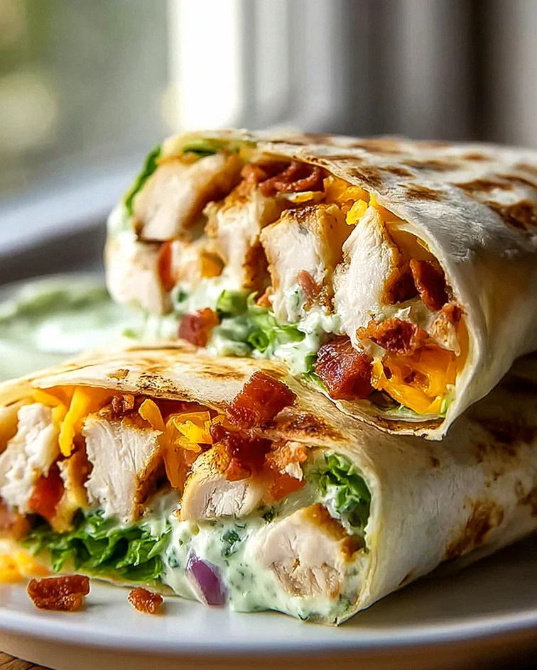 Chicken Beef Putenspeck Ranch Wrap Rezept: Cremig & Lecker! – Schritt 1
