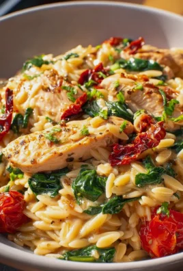 Cremige Hähnchen Orzo Pfanne: Dein schnelles Feierabendglück