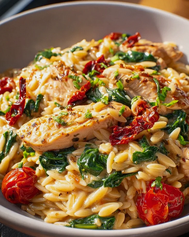 Cremige Hähnchen Orzo Pfanne: Dein schnelles Feierabendglück – Schritt 1