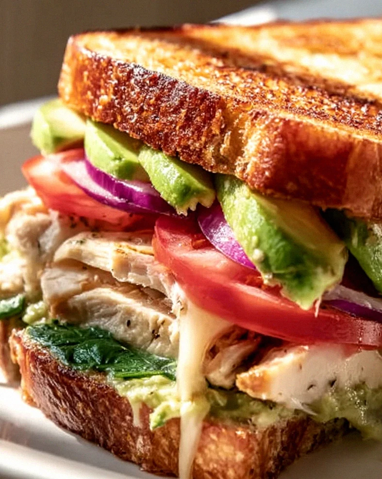 Cremiges Chicken Avocado Melt: Dein neues Lieblingssandwich! – Schritt 1