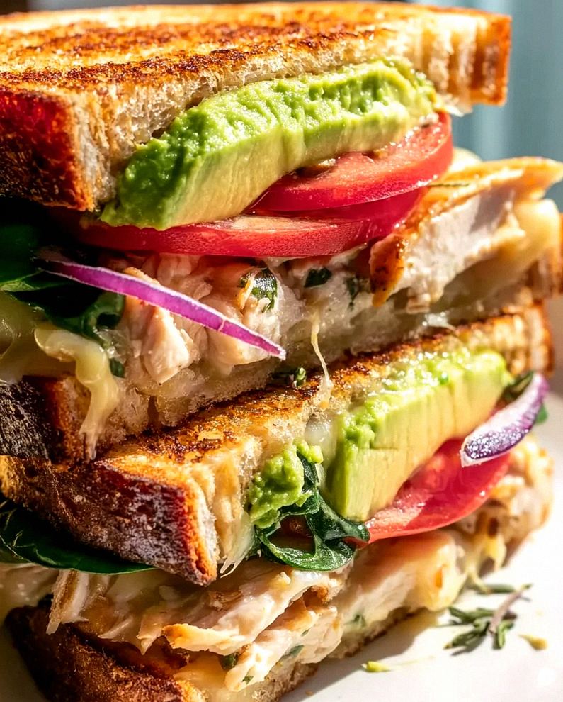 Cremiges Chicken Avocado Melt: Dein neues Lieblingssandwich! – Schritt 2