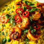 Curry Reis mit Garnelen & Kokosmilch: Cremig, Würzig, Lecker!