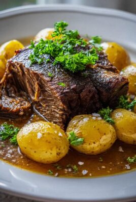 Deutscher Rinderbraten: Zart & Saftig mit Kartoffeln