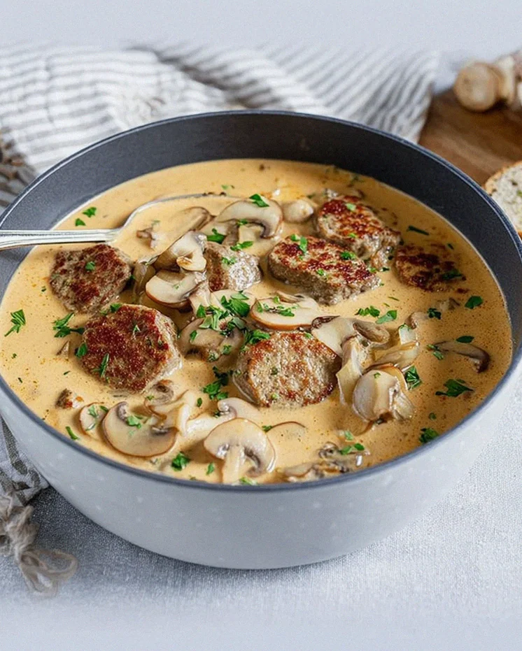 Filettopf mit Champignons - einfach & so cremig – Schritt 1