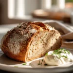 Friss Dich Dumm: Haferflockenbrot mit Sonnenblumenkerne & Joghurt
