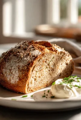 Friss Dich Dumm: Haferflockenbrot mit Sonnenblumenkerne & Joghurt