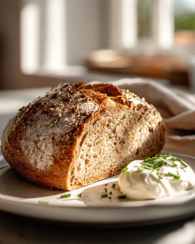 Friss Dich Dumm: Haferflockenbrot mit Sonnenblumenkerne & Joghurt – Schritt 1