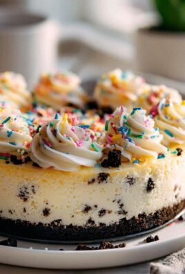 Funfetti Geburtstag Käsekuchen: Rezept für Party-Glück