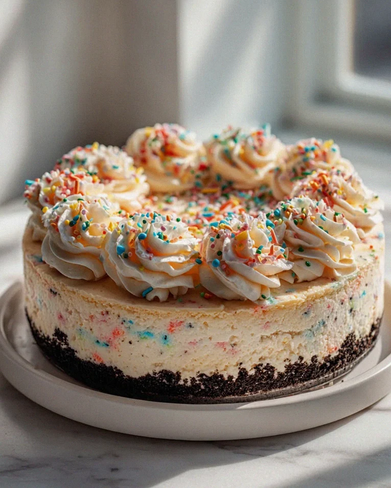 Funfetti Geburtstag Käsekuchen: Rezept für Party-Glück – Schritt 2