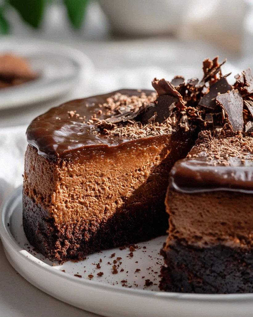Genialer Erdbeer Non-Alkohol Rinderbrühe Schoko Brownie Cheesecake – Schritt 2