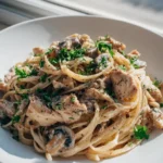 Gesunde One-Pot Hähnchen-Pilz Pasta – Einfach & Lecker!
