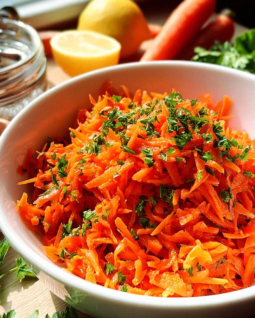 Gesunder Karottensalat