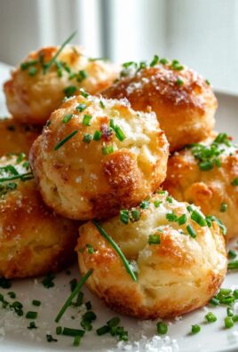 Goldbraune Mashed Potato Cheese Puffs: Unwiderstehlich lecker!