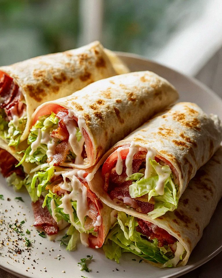 Gourmet BLT Wraps mit geheimer Sauce – Ein Genuss! – Schritt 1