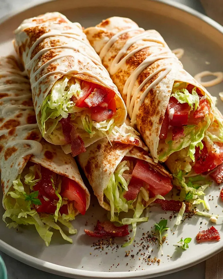 Gourmet BLT Wraps mit geheimer Sauce – Ein Genuss! – Schritt 2