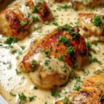 Hähnchen in Frischkäsesauce