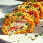 Healthy Potato Roll with Cream Cheese Filling – Delicious & Light