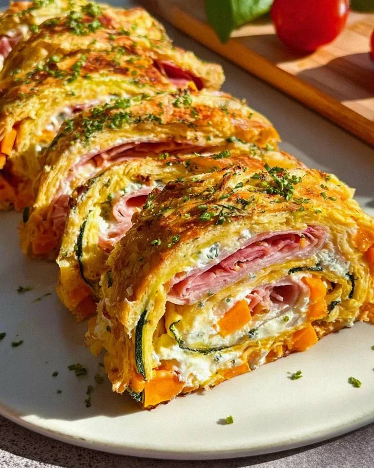 Healthy Potato Roll with Cream Cheese Filling – Delicious & Light – Schritt 2