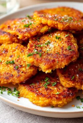 Herbstliche Kürbis Kartoffel Puffer: Feta & Kräuter-Genuss