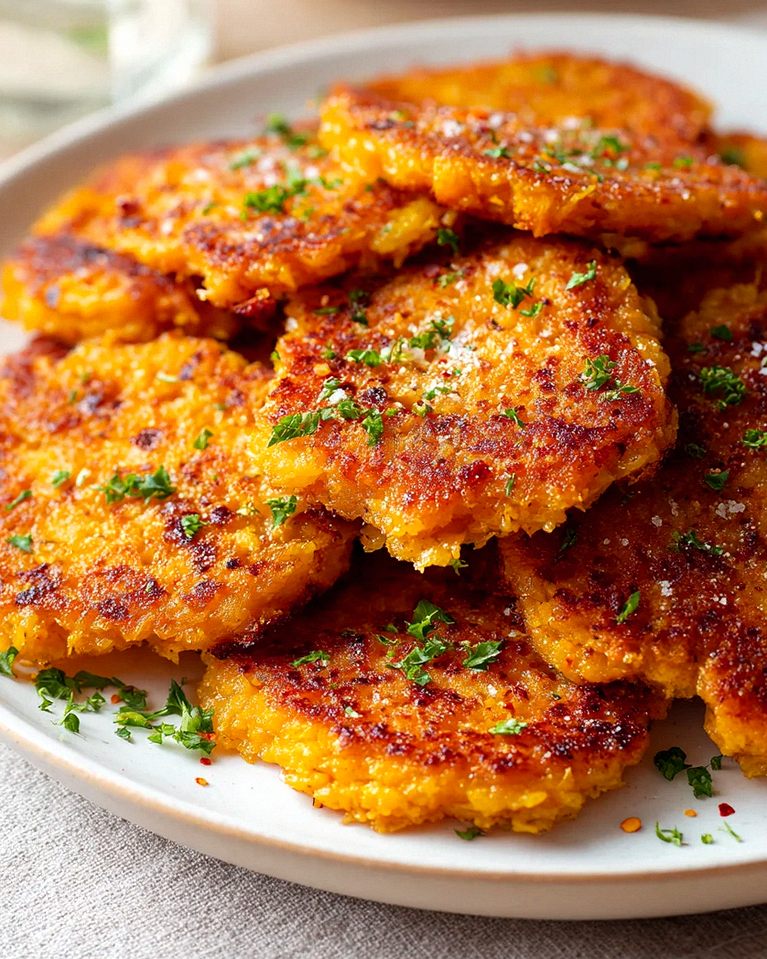 Herbstliche Kürbis Kartoffel Puffer: Feta & Kräuter-Genuss – Schritt 1