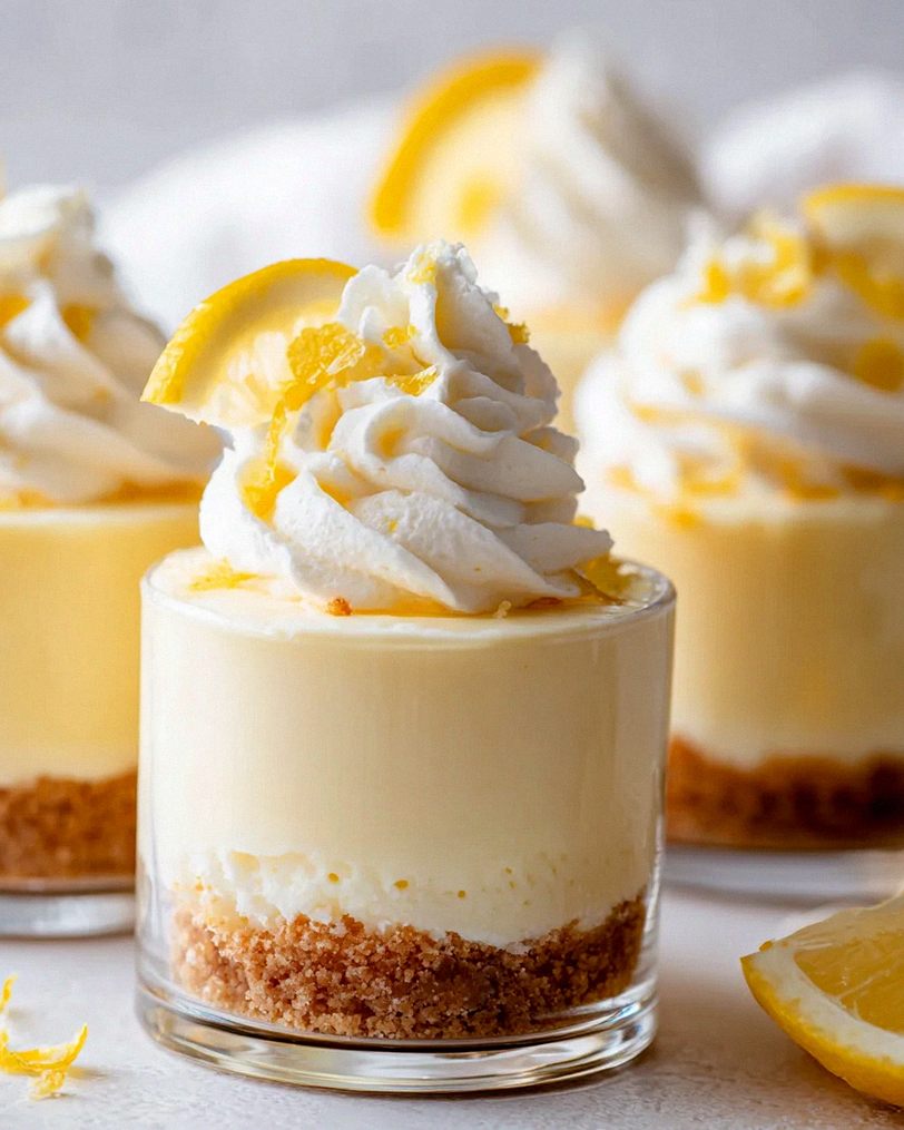 Himmlische Zitronen Mousse Cheesecake Cups: Einfach & Frisch – Schritt 2