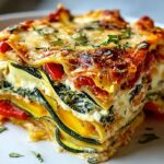 Hohe Protein Gemüse Lasagne – Gesund und Lecker genießen!