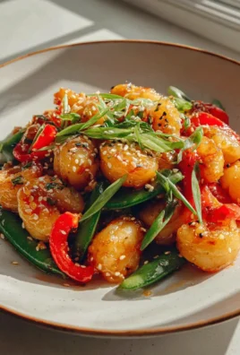 Honig-Knoblauch Garnelen-Gnocchi Pfanne: Schnell & Knusprig