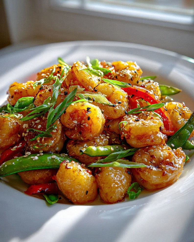 Honig-Knoblauch Garnelen-Gnocchi Pfanne: Schnell & Knusprig – Schritt 2