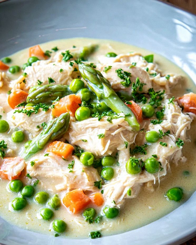 Hühnchenfrikassee Wie Bei Mutti – Lecker und Herzhaft! – Schritt 2