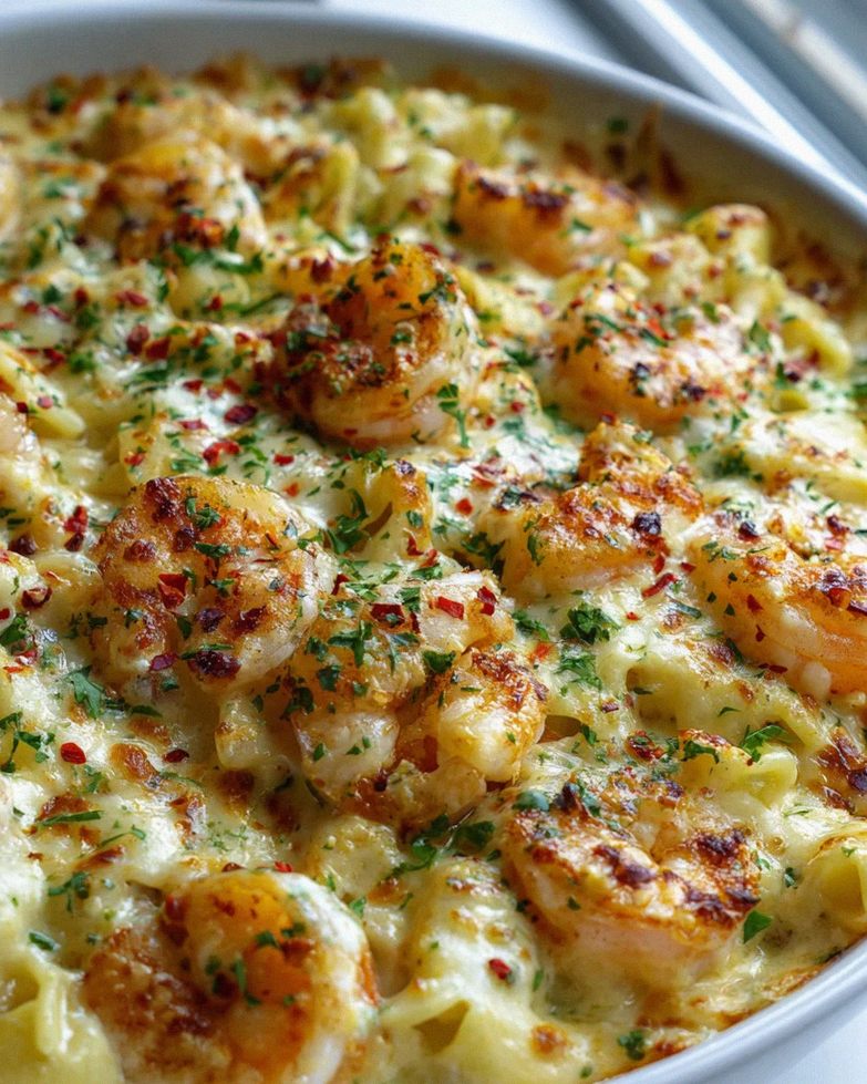 Käse-Liebe: Marry Me Shrimp Pasta Auflauf Rezept entdecken! – Schritt 2