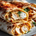 Knusprige Airfryer Hähnchen Mozzarella Wraps: Schnell & Lecker!