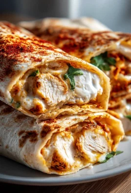 Knusprige Airfryer Hähnchen Mozzarella Wraps: Schnell & Lecker!