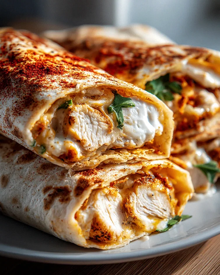Knusprige Airfryer Hähnchen Mozzarella Wraps: Schnell & Lecker! – Schritt 1