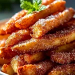 Knusprige Apfelsticks im Airfryer – Gesund & lecker backen!