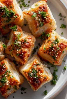 Köstliche Feta-Blätterteig-Röllchen