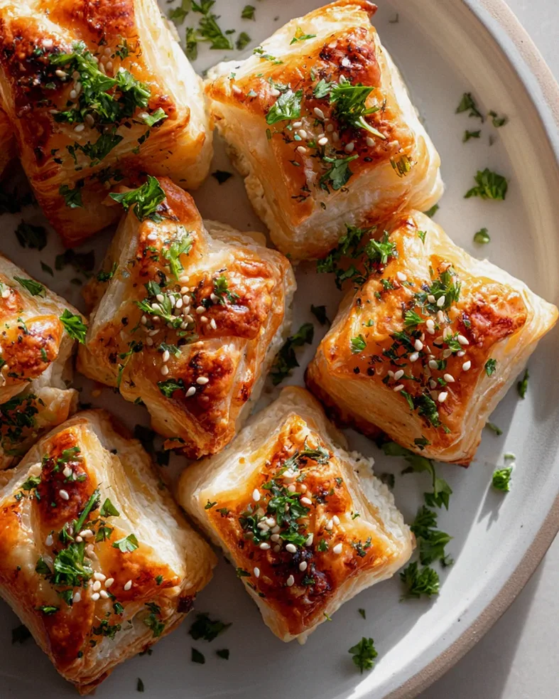 Köstliche Feta-Blätterteig-Röllchen – Schritt 1