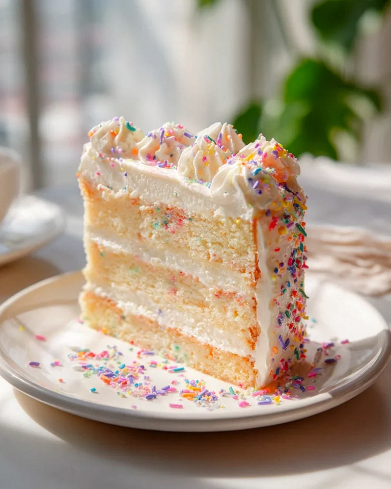 Konfetti Torte Rezept: Bunte Streusel & zarte Vanillecreme – Schritt 2