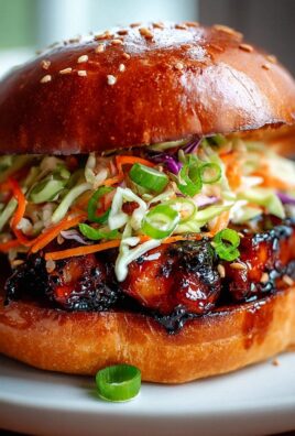 Korean Bbq Chicken Sandwich mit Krautsalat - Einfach & Köstlich!