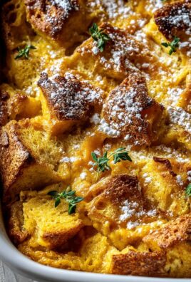 Kürbis French Toast Auflauf für viele: Ein süßer Herbsttraum!