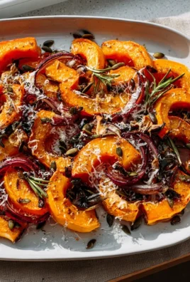 Kürbisgemüse vom Blech: Unglaublich einfach & lecker!