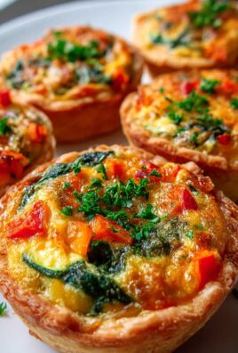 Leckere Mini Quiches mit Gemüse – Einfaches Rezept für Snacks!