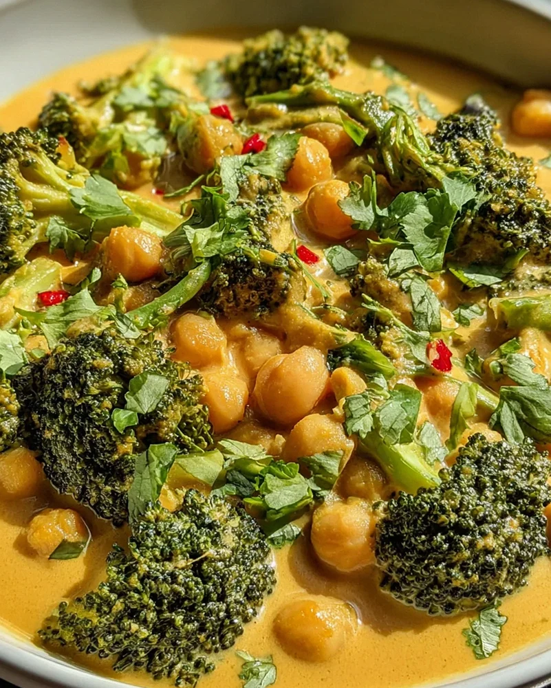 Leckeres Brokkoli Kichererbsen Curry – Gesund & Einfach! – Schritt 2