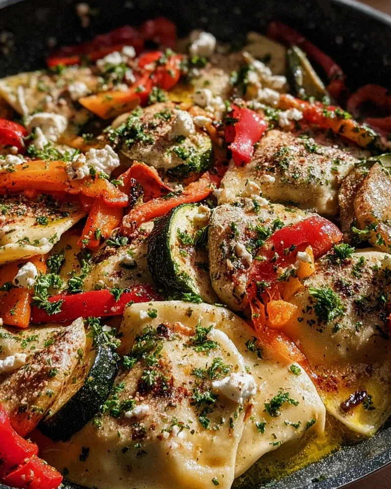 Maultaschenpfanne mit Gemüse – Schritt 1