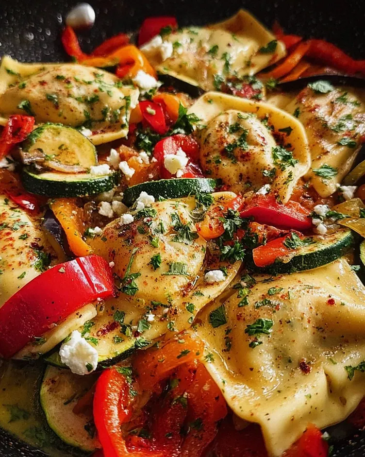 Maultaschenpfanne mit Gemüse – Schritt 2